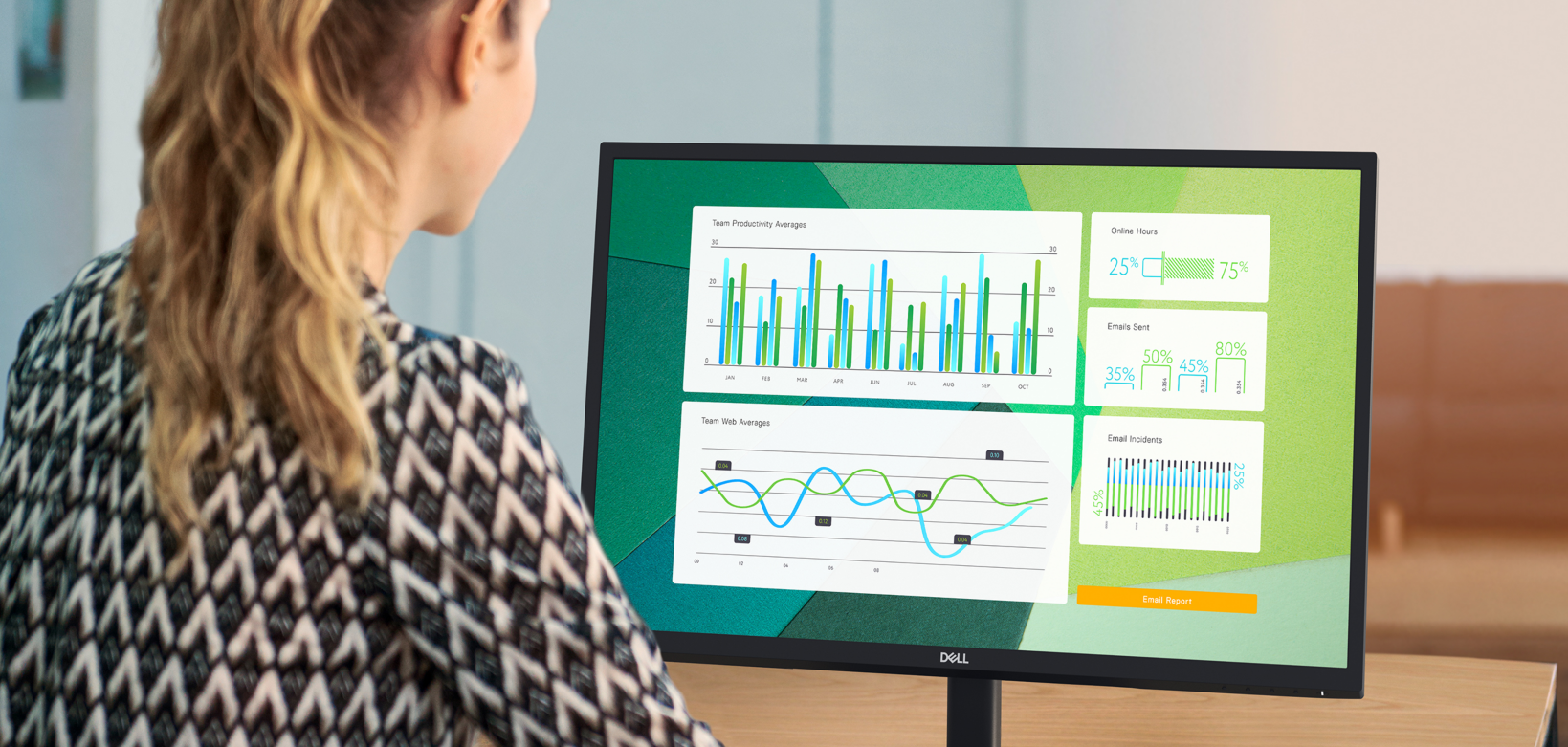 Màn hình máy tính  Dell LCD E2723H 27